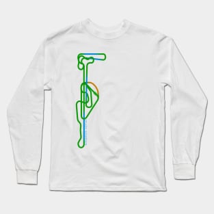 Splash Track (with Title) Long Sleeve T-Shirt